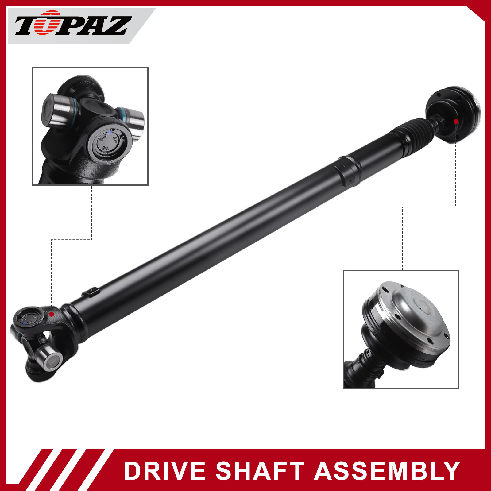 Front Driveshaft Prop Shaft Assembly For Jeep Grand Cherokee 4.0L Auto 1999-2004