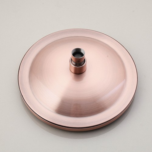 Antique Red Copper 8 inch Round Rainfall Shower Head Bathroom Shower Head - Picture 4 of 5