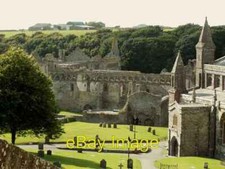 Photo 6x4 The Bishop's Palace viewed from the gateway St David's/Tyddewi c2008