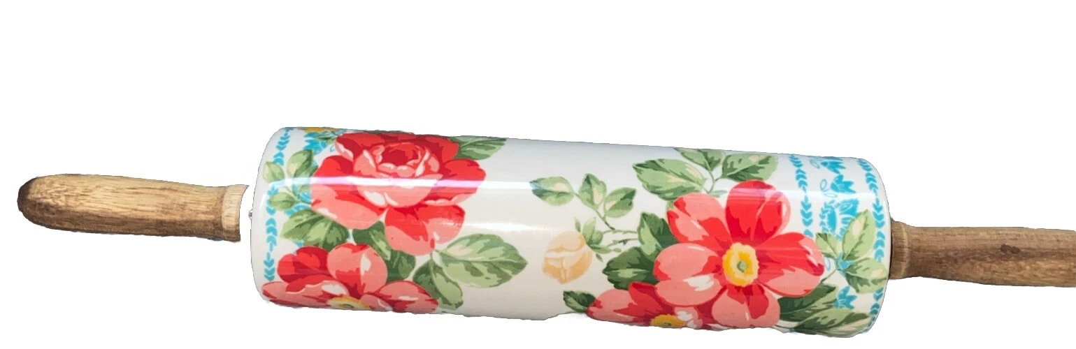 The Pioneer Woman Rolling Pin Vintage Floral