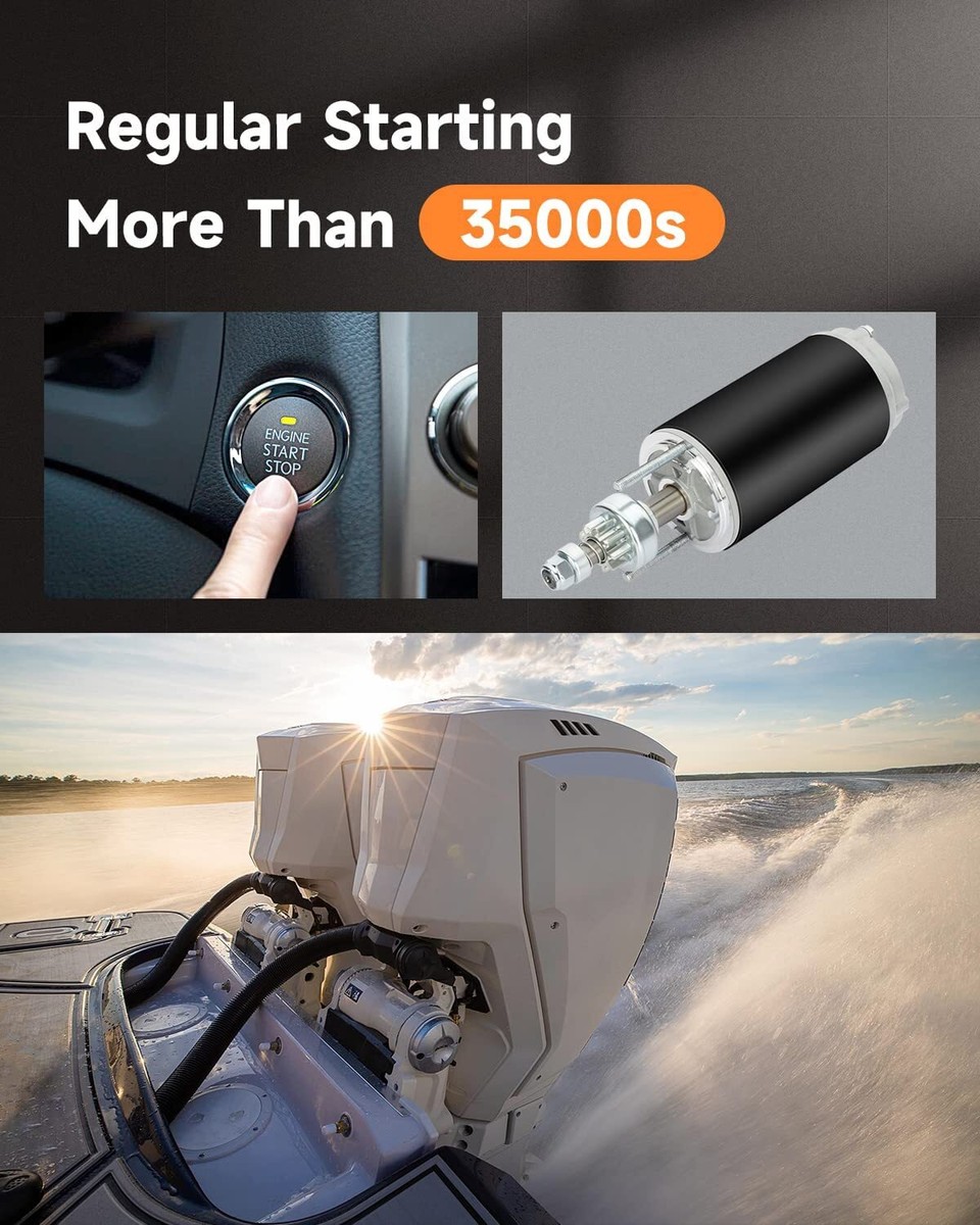 Find #819085 Starter Assembly 1989-1999 70-150HP Mercury/Force Outboard Boat ~653~ In Gulfport - Foto 2