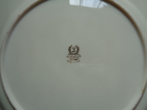 Set of 12 LENOX AUTUMN Fine China Dinner Plates Vintage Gold Backstamp 10.5” - Bild 9 von 9