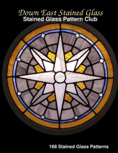 Down East Stained Glass Pattern Club, Brand New, Free shipping in the US