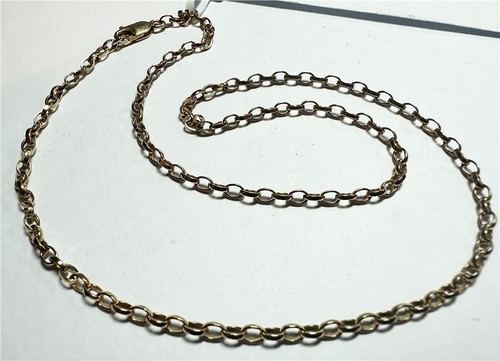 9ct yellow gold belcher chain 4.9g - Picture 2 of 12