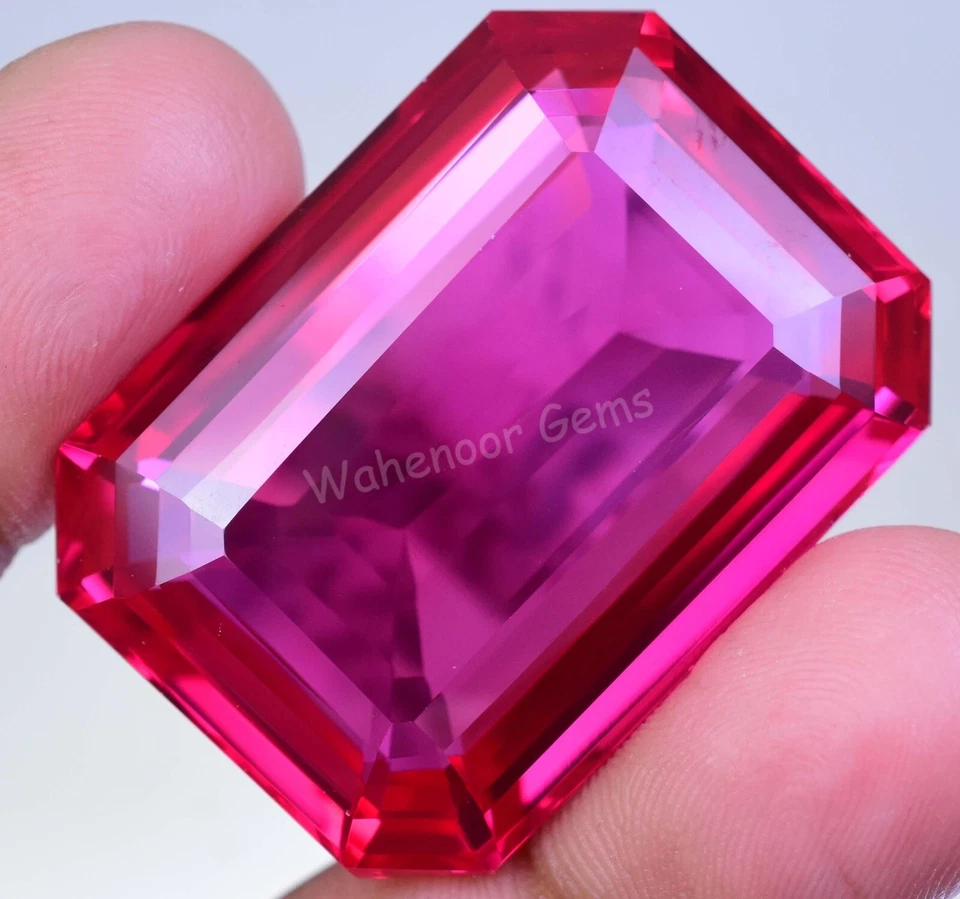FLAWLESS 137.20 Ct Natural Mogok Pink Ruby Emerald CERTIFIED Stunning Gemstone - Image 3 of 4