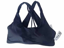 NWT💎LULULEMON💎SIZE 10💎LIGHT SUPPORT BRA*NULU💎BLACK💎AUTHENTIC💎B/C CUPS💎