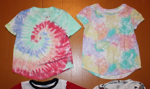 Lot of 6 unisex T- Shirts Pajamas 4/5T Disney Mickey Mouse carter's Cat & Jack + - Picture 2 of 22