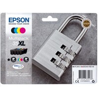 Epson Epson Tintenpatrone 35XL Multipack (Bk/M/C/Y) VorhäNgeschloss, 4-Farbig
