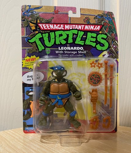 Action figure TMNT Playmates Teenage Mutant Ninja Turtles classiche 4" - a scelta - Foto 12 di 16