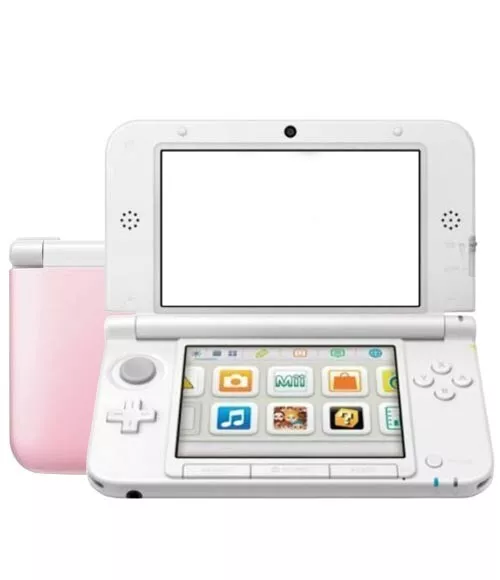 Nintendo 3DS LL XL Pink White Japenese ver Console Only from japan  (Excellent)