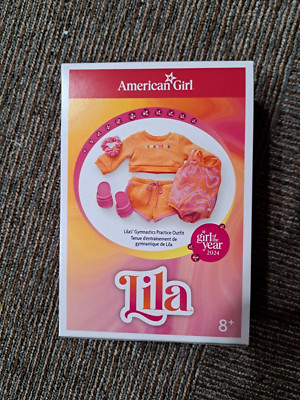 AMERICAN GIRL LILA GYMNASTICS PRACTICE OUTFIT BNIB  **LAST ONE**