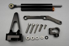Kompletter Lenkungsdämpfer Kit Schwarz +Halterungen für YAMAHA MT09 MT-09 17-20