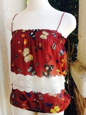 DOLCE & GABBANA Runway Blouse Top Sz.38 RARE, Mint