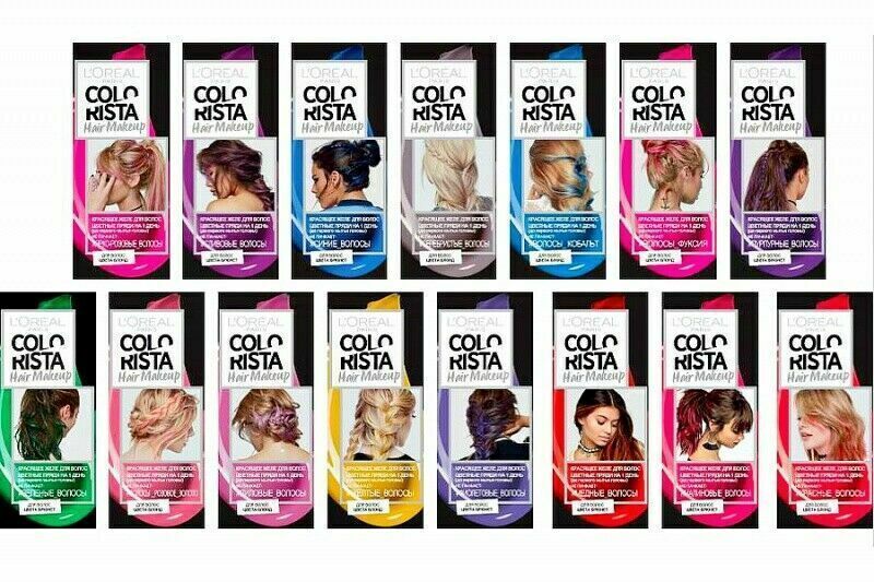 Dalset Have learned Persuasive L'Oreal Paris Colorista Hair Makeup 1 Day Colour Highlights | eBay