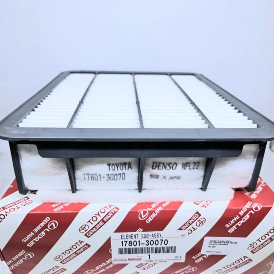 1780130070 Genuine Toyota ELEMENT SUB-ASSY, AIR CLEANER FILTER 17801-30070 NEW - Image 4 of 4