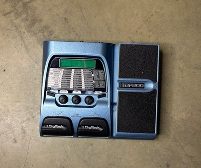 DigiTech BP-200 Multi-Effects Guitar/Bass Effect Pedal No Power Supply Untested