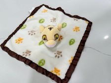 Disney Lion King Lovey Simba Security Blanket Baby Plush Satin Edge Baby 12"