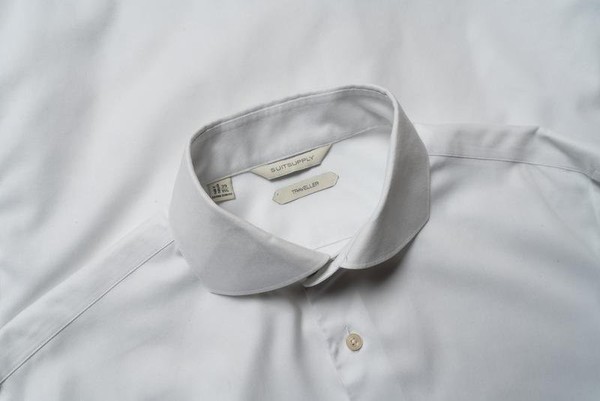 Men Suitsupply Shirt White Cotton 38 / M / 46
