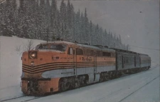 Rio Grande 6013 Alco PA "Vampa Valley Mail" Winter Park CO Grand County Vintage