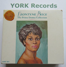 LEONTYNE PRICE - The Prima Donna Collection - Ex Con 4 CD Set RCA Gold Seal