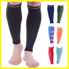 Compression Calf Sleeve for Men Women, 20-30mmHg Graduated Support for Ru...
