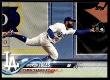 2018 Topps #518 Andrew Toles Los Angeles Dodgers Baseball