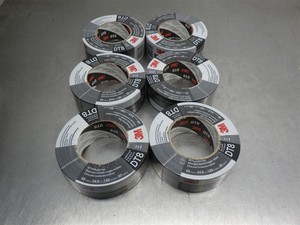 6 NEW! 3M 48mm x 54.8m DT8 All Purpose Black Duct Tape 