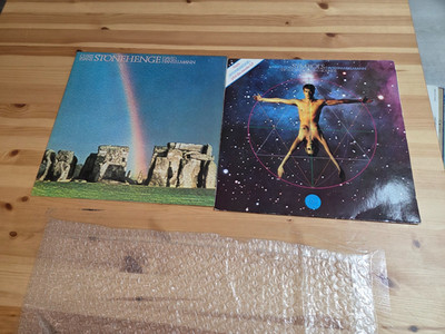 Chris Evans & David Hanselmann: 2 LP im Paket = Stonehenge + Symbols beide ex/ex