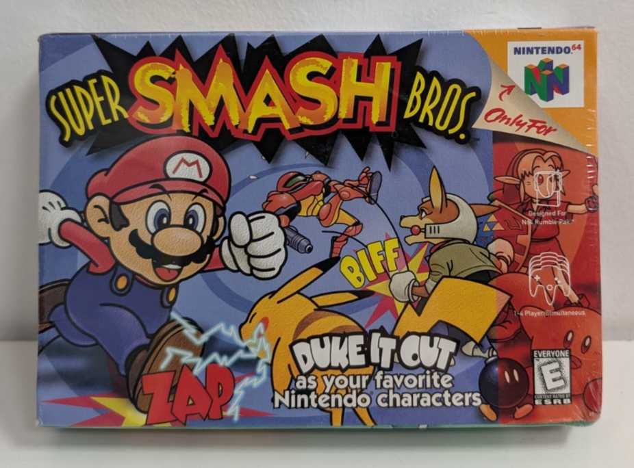 Super Smash Bros. (Nintendo 64, 1999) for sale online | eBay