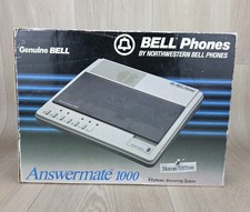 Bell Phones AnswerMate 1000 Answering Machine NICE Vintage Retro Old School Prop