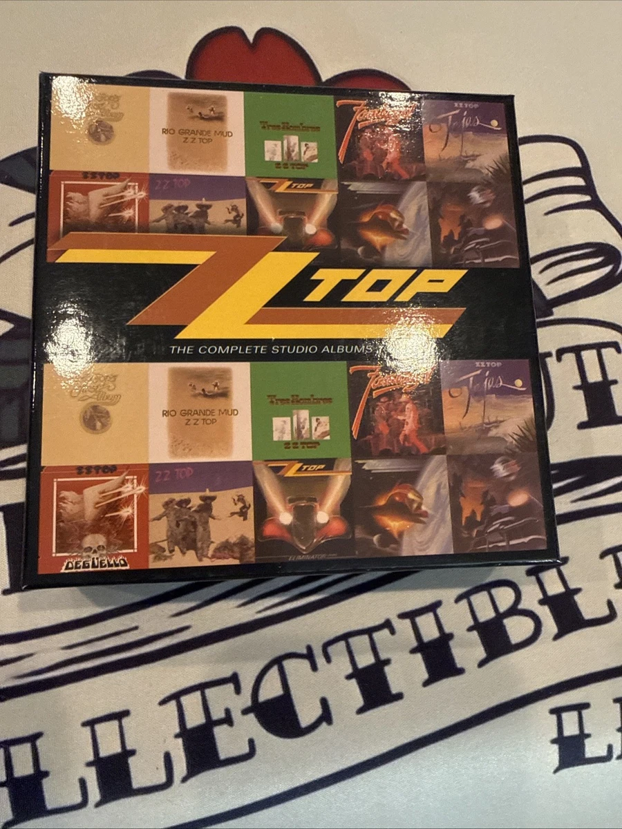 ZZ Complete Top The Albums Studio - 1970-1990 TOP Set Box CD THE
