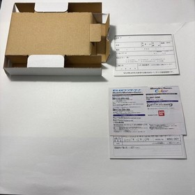 Bandai WonderSwan Wonder Swan WS Color Console Crystal Black with Box Tested