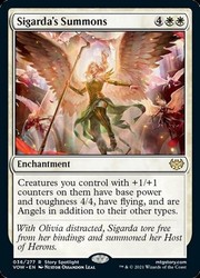 Sigarda's Summons 036/277 Foil Innistrad: Crimson Vow