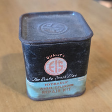 EIS Automotive Hydraulic Wheel Cylinder Repair Kit Tin Box Made in USA. NOS