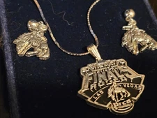 Montana Silversmith Wrangler NFR jewelry set