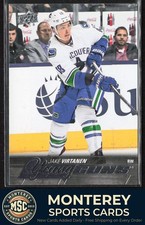 Jake Virtanen 2015-16 Upper Deck RC #457 Vancouver Canucks