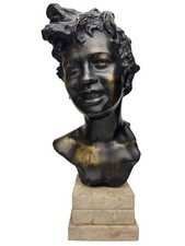 Vicenzo Cinque - Buste en bronze d'un jeune Napolitain