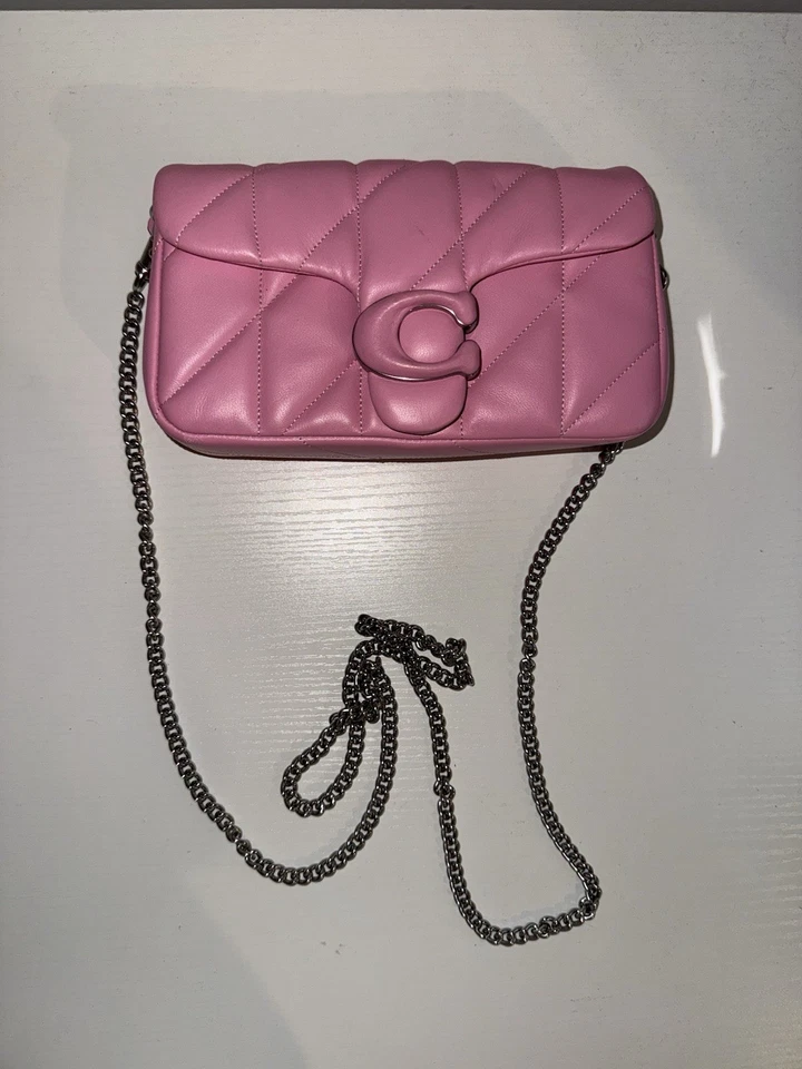 Tabby Crossbody Wristlet With Pillow Quilting - PINK - Image 2 of 4