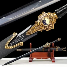 八卦剑 Jian Chinese Taoism Pray Talisman Ba Gua Sword Sharp High Carbon Steel Blade