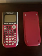 Texas Instruments TI-84 Plus C Silver Edition Graphing Calculator - Pink