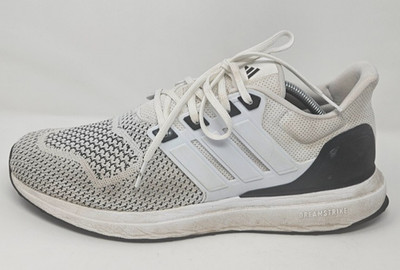 Adidas Ultradream DNA Men's Size 12 White Black Running Shoes Boost JP7691