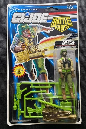 GI Joe Colonel Courage Battle Corps Action Figure Hasbro 1993 MOC Series 12