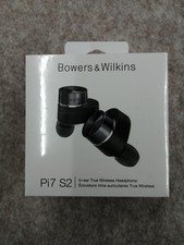 Bowers Wilkins PI7S2 True Wireless Earbuds 2-Way Driver 24bit Connection Silve