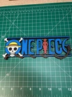 3D Printed One Piece Sign Logo Fan Display Fan Art