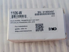 DMP 1106-W Wireless Universal Transmitter White New Open Box