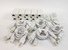 Lot of 10 Open Box UniFi U-PoE-af Injectors w/ Power Cords Mounting Screws