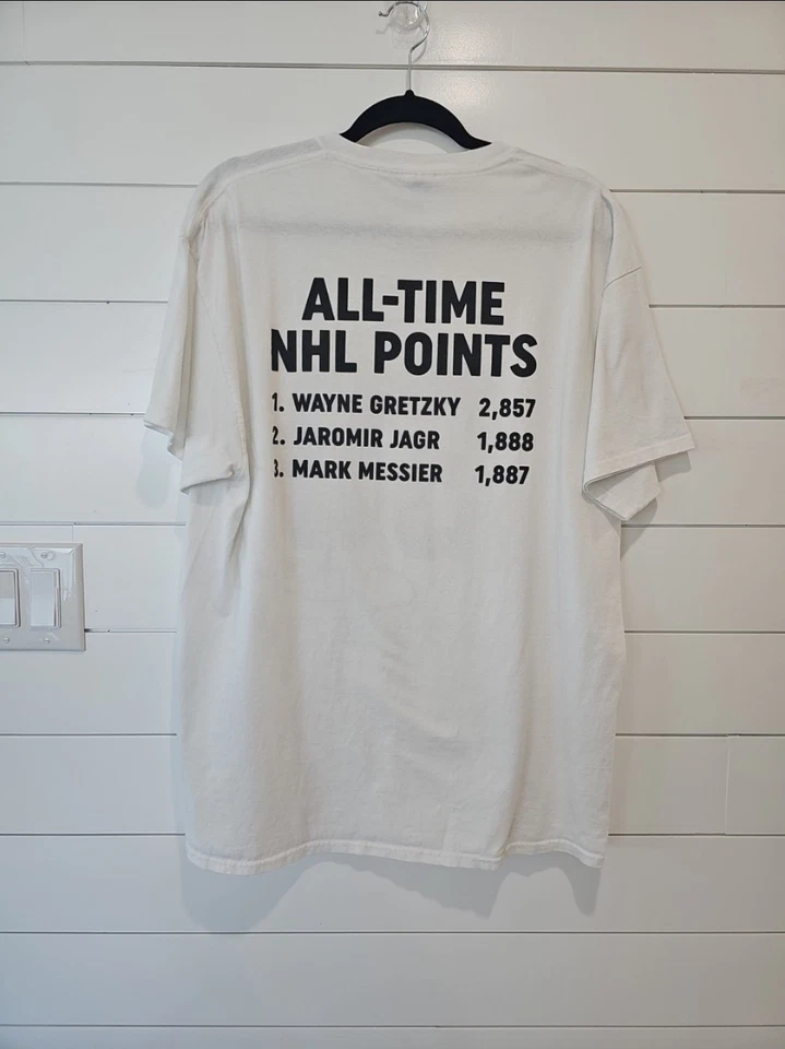 Camiseta blanca vintage de los Florida Panthers Jaromir Jagr para hombre talla XL Foto 3 de 4