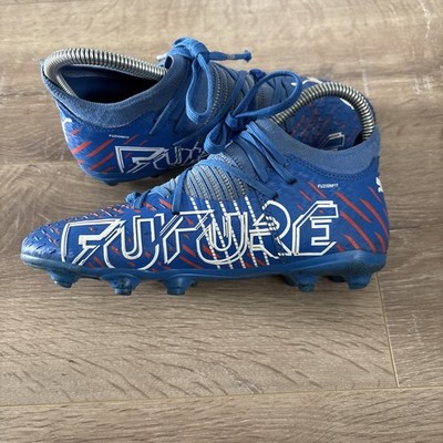 Puma Future Z 2.2 FG/AG Junior Fußballschuhe Größe UK 3 blau Fuzionfit
