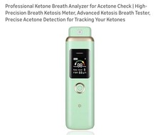 Professional Ketone Breath Analyzer for Acetone Check  High-Precision
