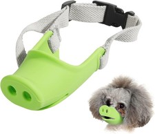 Silicone Dog Muzzle Soft Muzzle Small Medium Dogs Poodle Corgi Dachshund  Pig